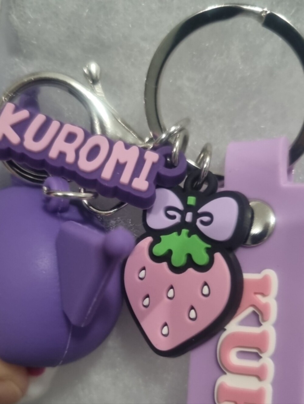 SANRIO Hello Kitty or Kuromi Keychain Pick One - Picture 11 of 11